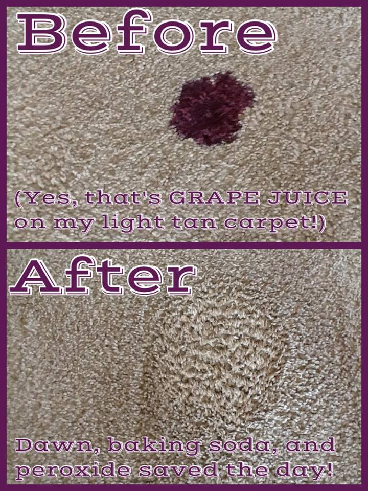 grape juice carpet