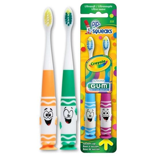 Gum Crayola Marker Toothbrush Twin Pack