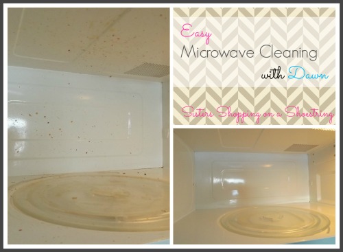 Microwave cleaning